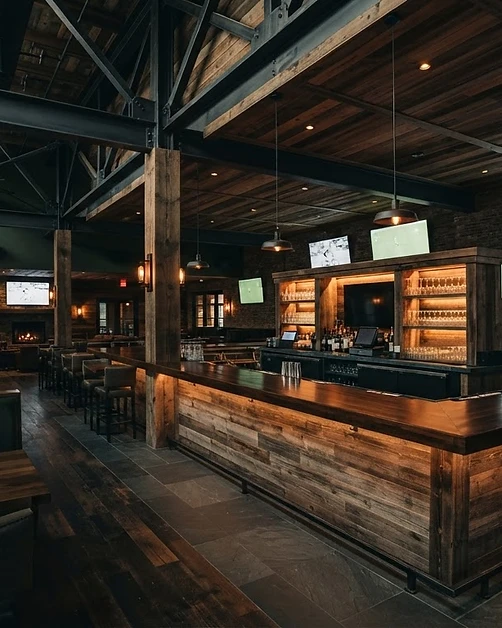 Tresen der Allgäuer Sportsbar